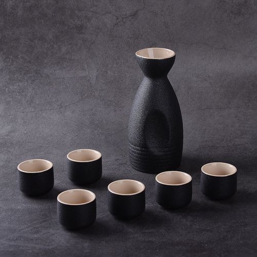 跨界热卖 日式和风仿古陶瓷酒具套装，品味东方酒文化的韵味